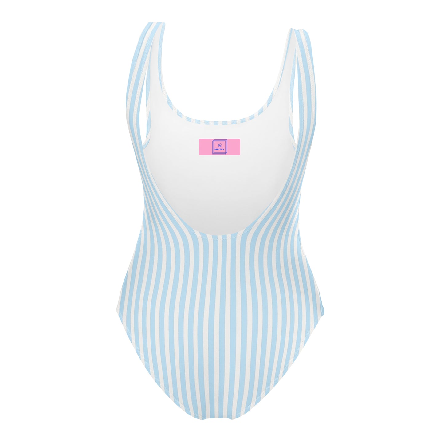 Méditerranéen blue one-piece swimsuit
