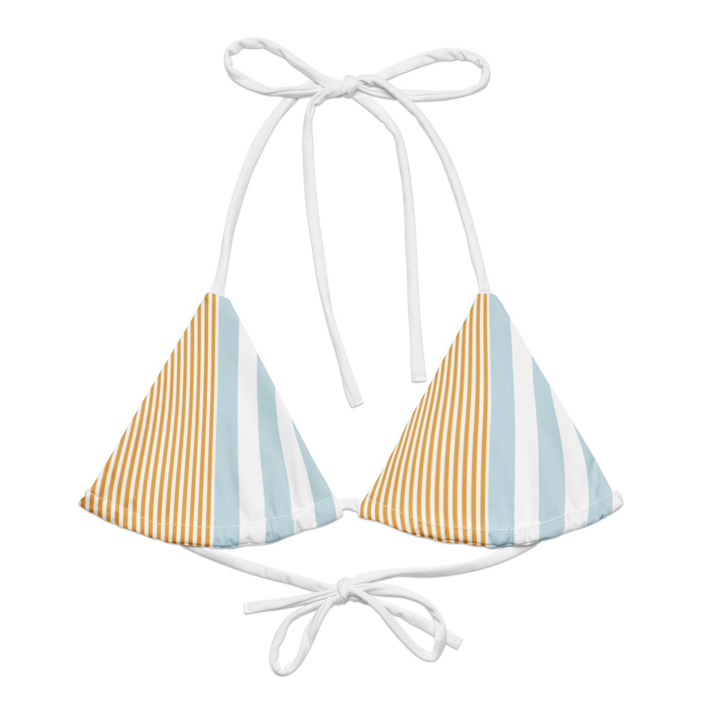 Aegina Breeze striped bikini top