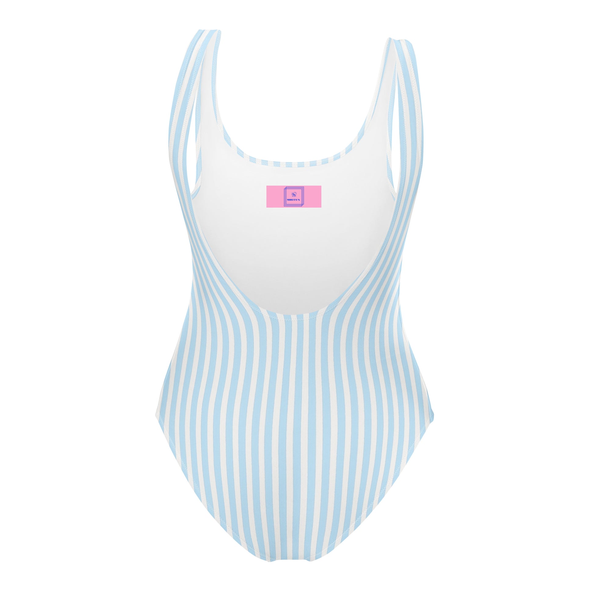 Méditerranéen blue one-piece swimsuit