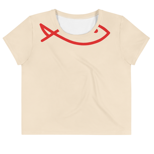 Minimal Fish – Sand Crop Tee