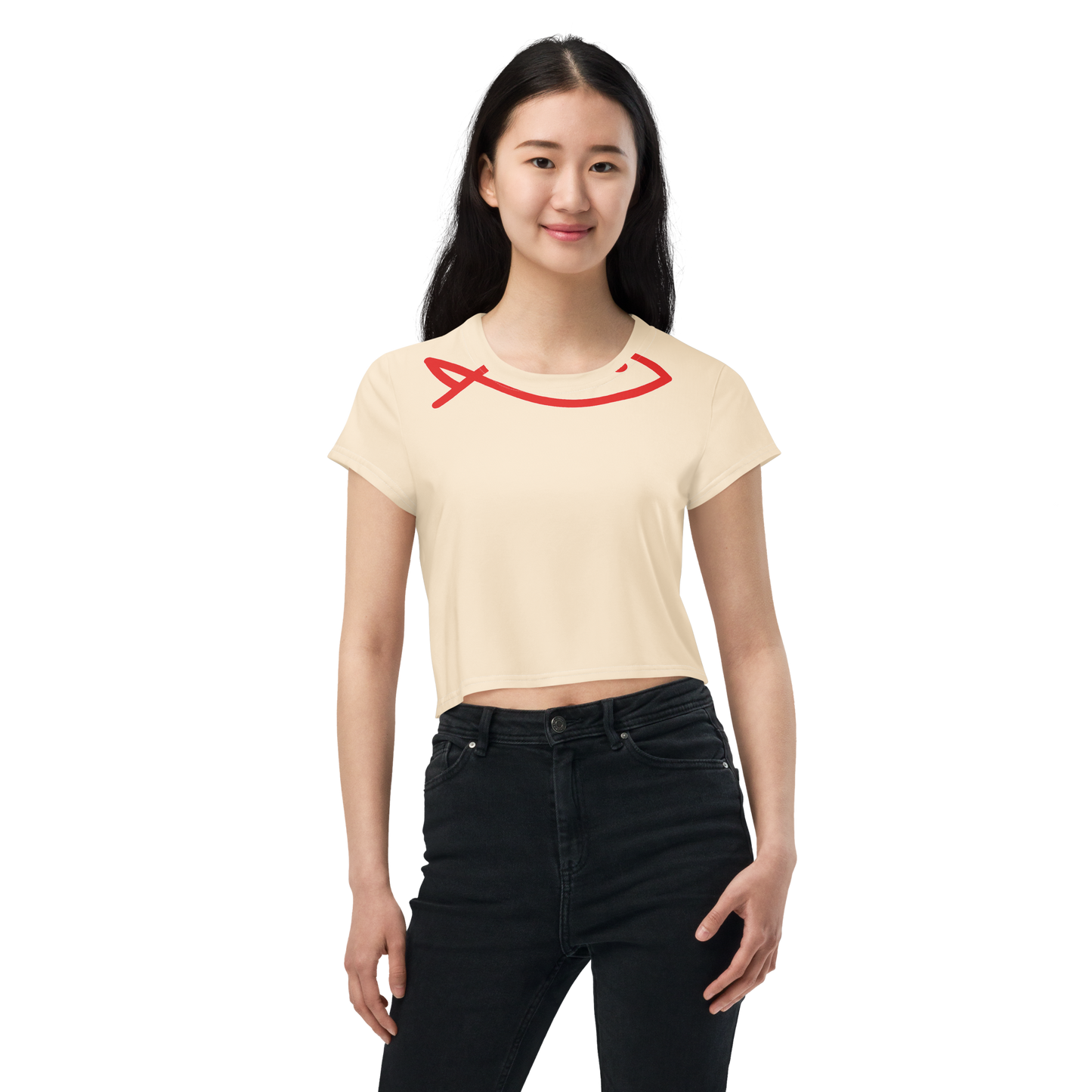 Minimal Fish – Sand Crop Tee
