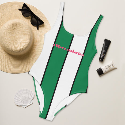 Abbronzatissima white one-piece swimsuit