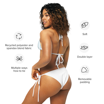 Aegina Breeze striped bikini top
