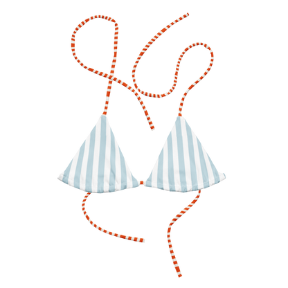 Côte d'Azur blue bikini top