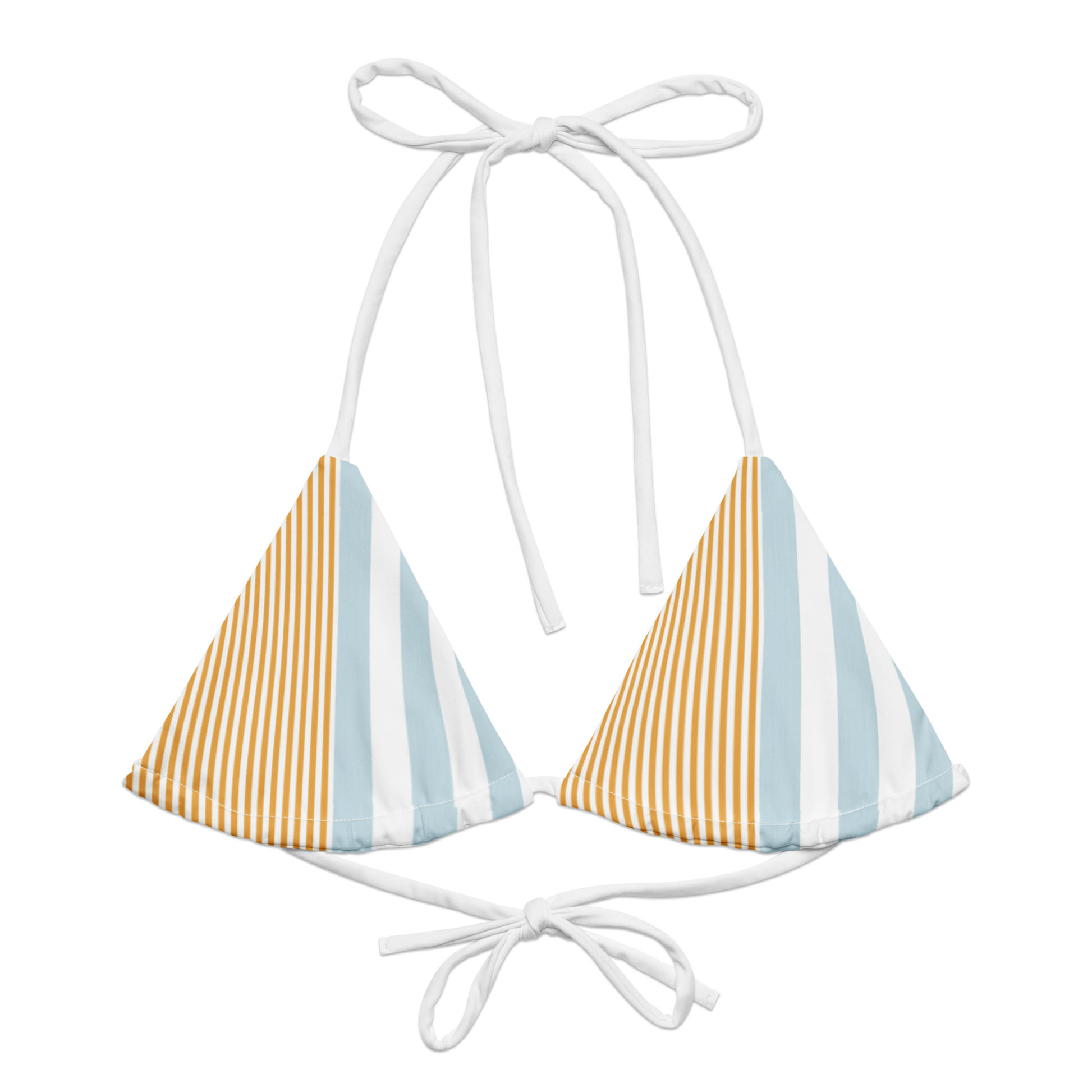 Aegina Breeze striped bikini top