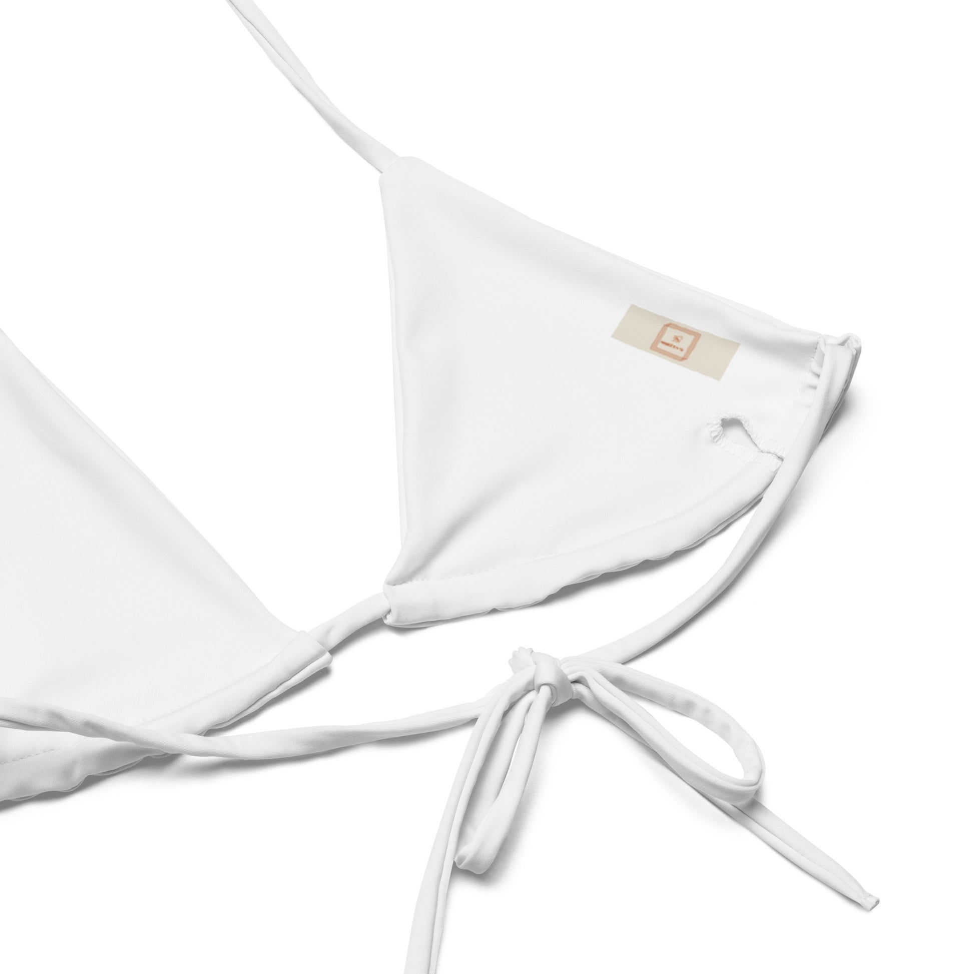 Gelato Bikini Top | Pastel-Gingham Bikini Top