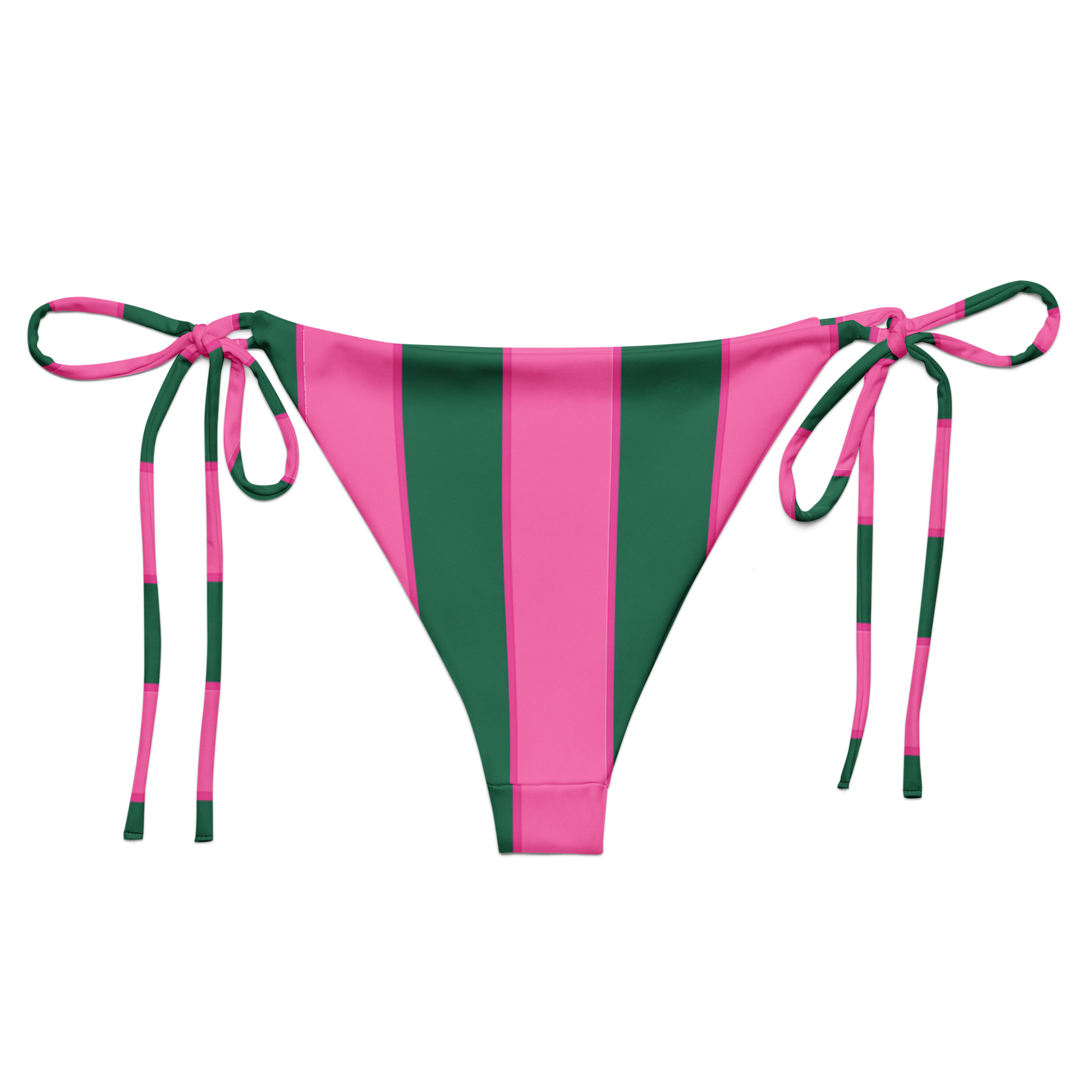 Watermelon Pop pink tie-side bikini bottom