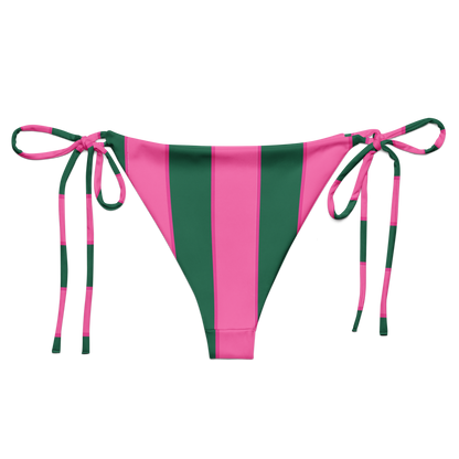 Watermelon Pop pink tie-side bikini bottom