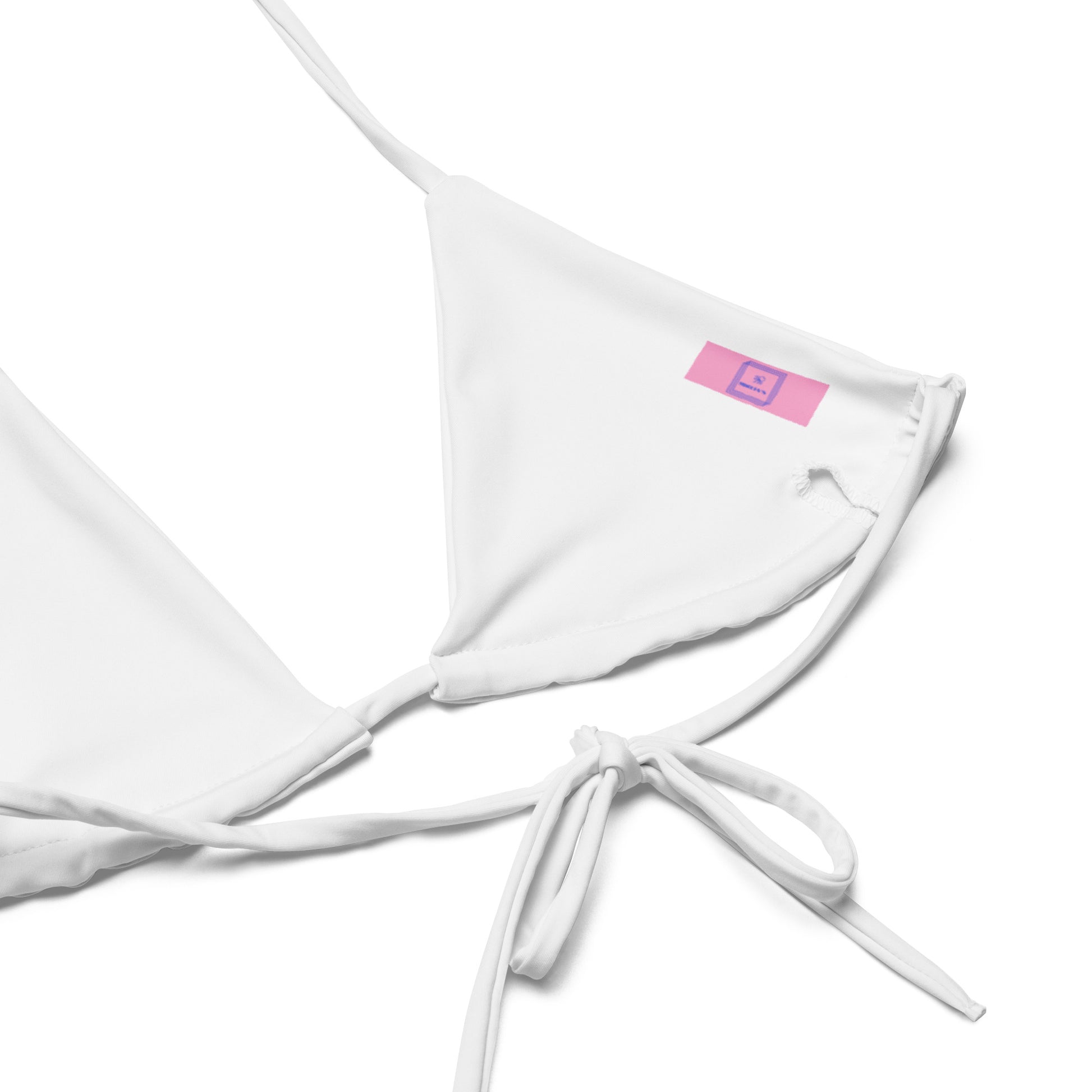Capri Sorbet pastel striped string bikini
