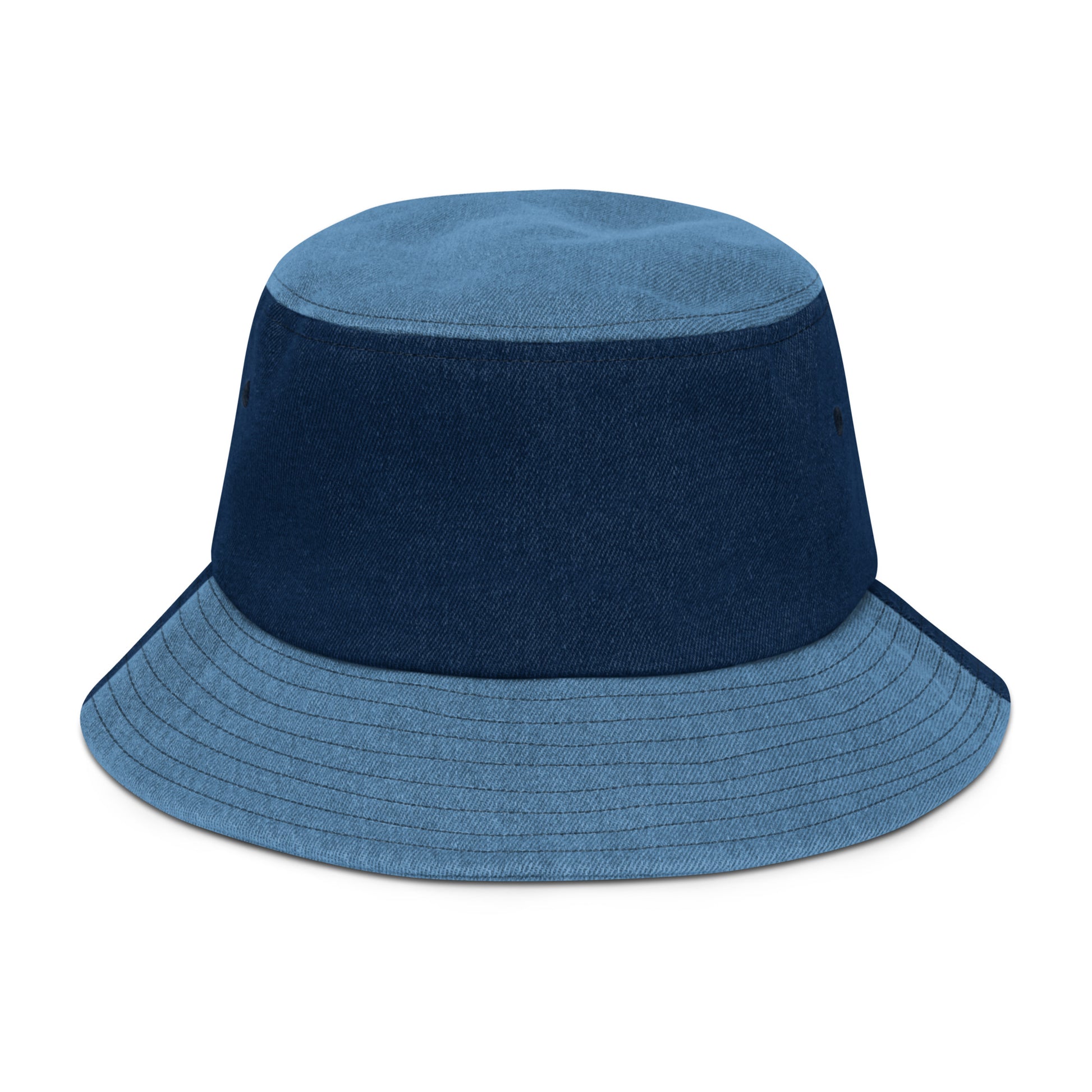 Cassis bucket hat with bold white embroidery