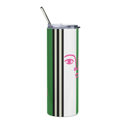 La Bottiglia – Pink face Tumbler