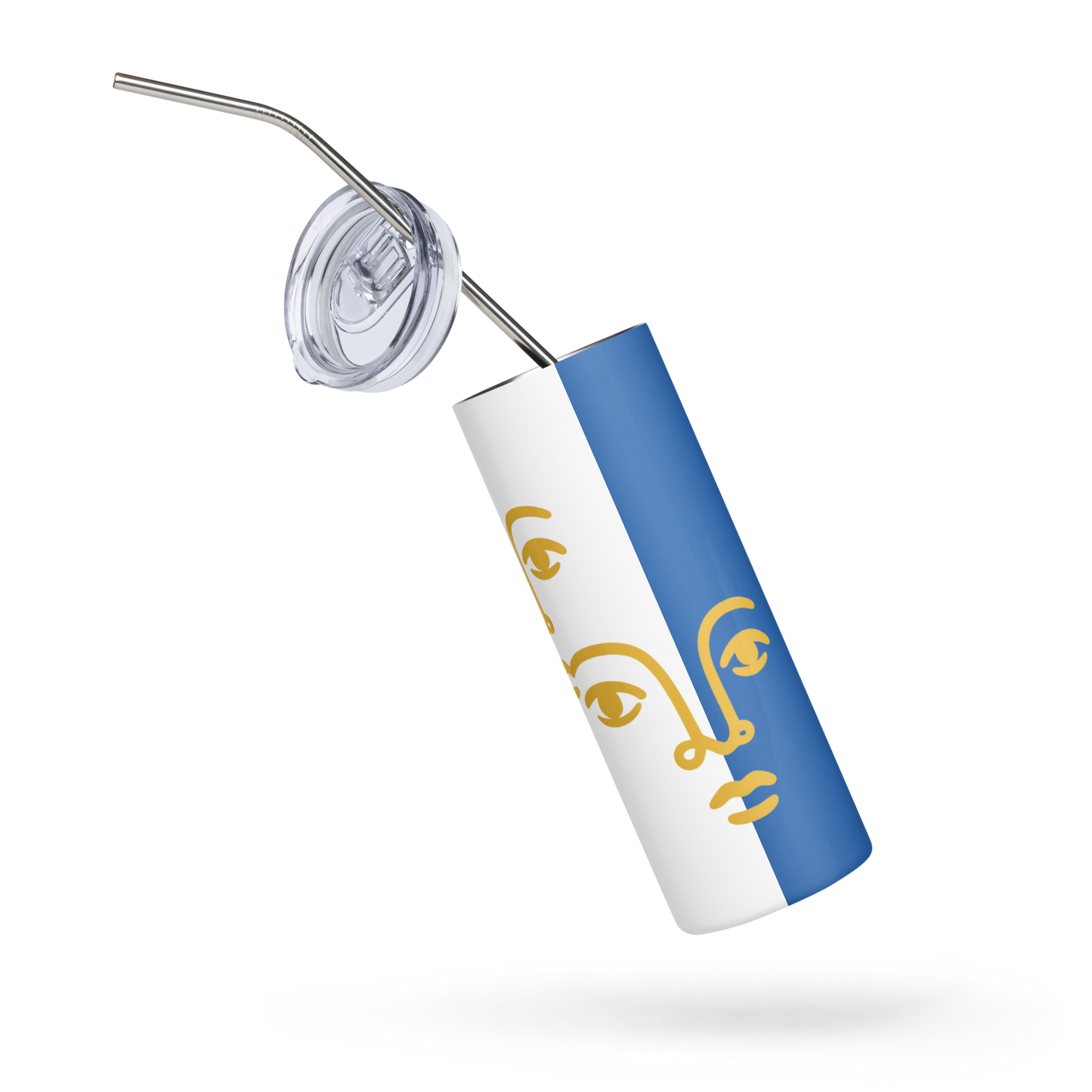La Bottiglia – Blue Face Tumbler
