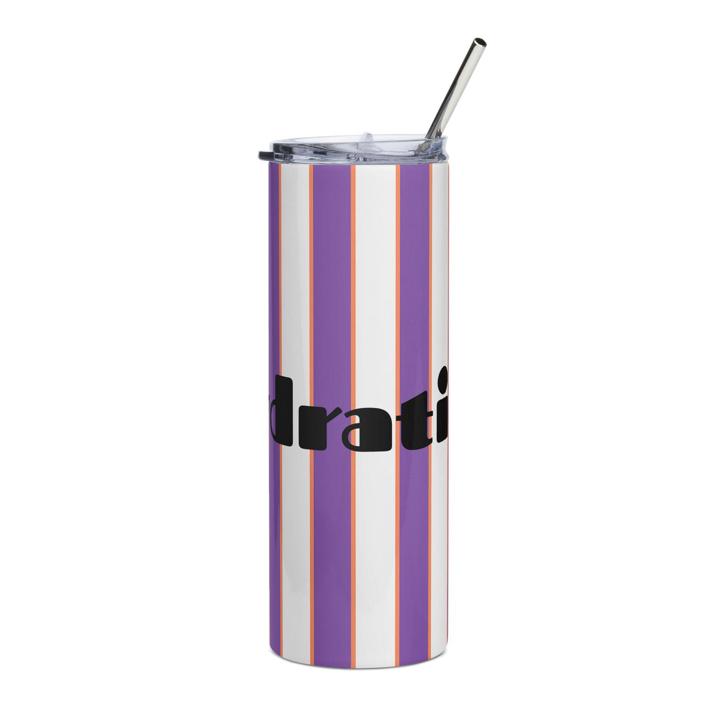 Striped Hydration Tumbler
