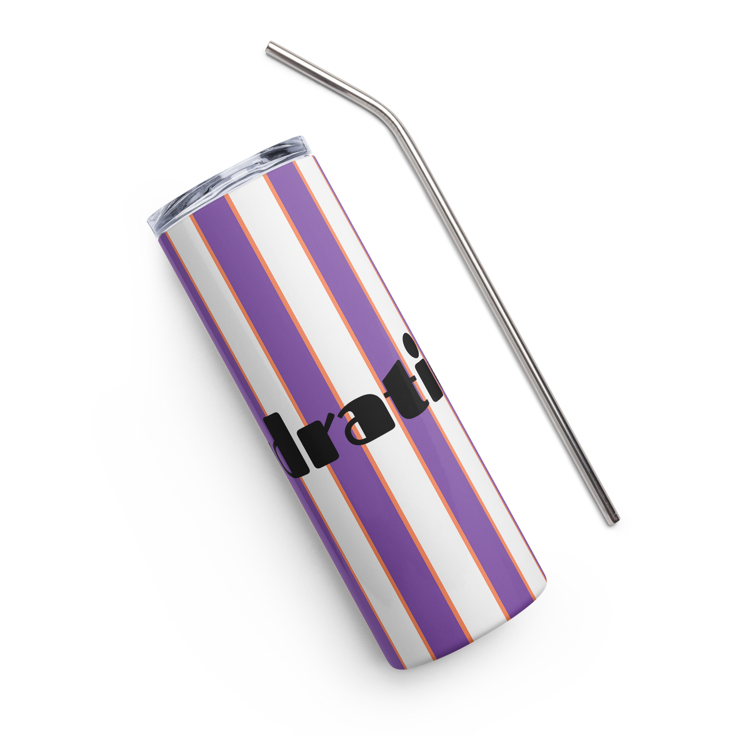 Striped Hydration Tumbler
