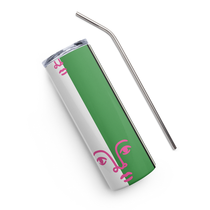 La Bottiglia – Pink face Tumbler