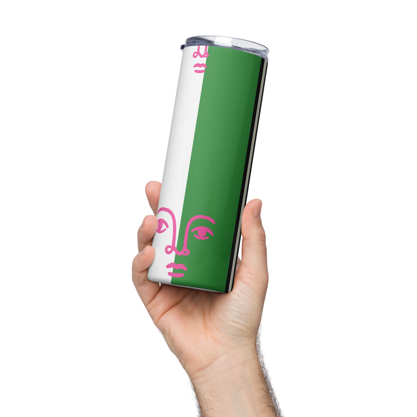 La Bottiglia – Pink face Tumbler