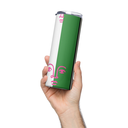 La Bottiglia – Pink face Tumbler