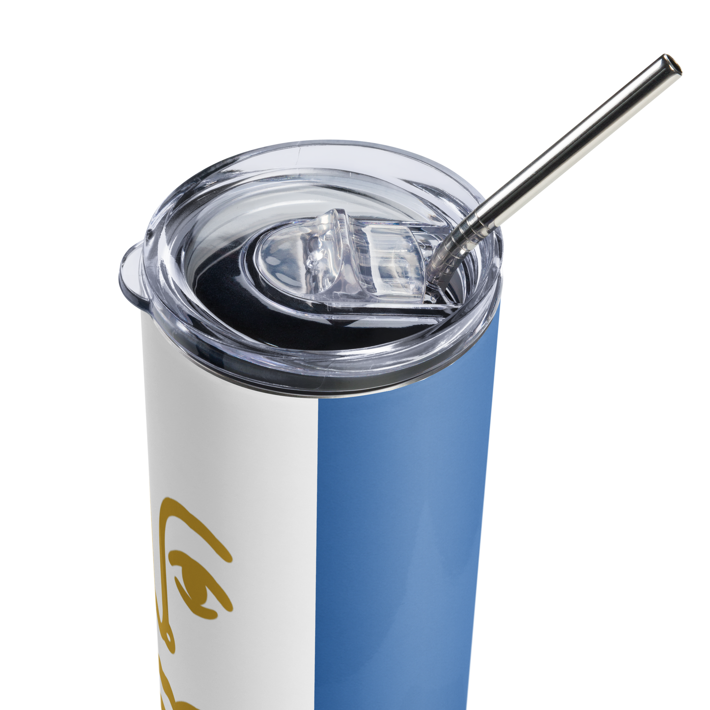 La Bottiglia – Blue Face Tumbler