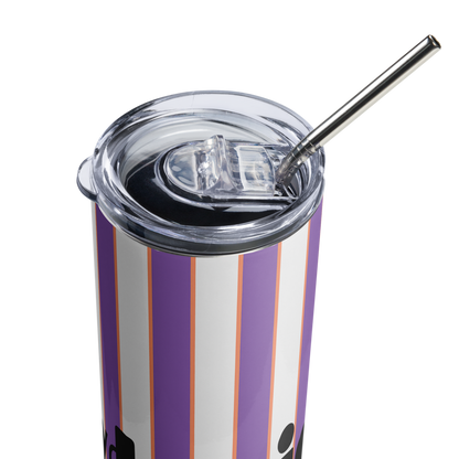 Striped Hydration Tumbler