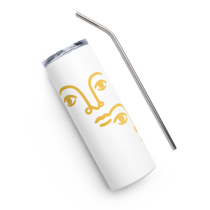 La Bottiglia – Blue Face Tumbler