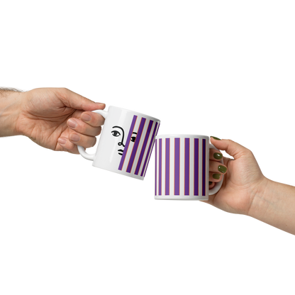 Face &amp; Stripes Mug