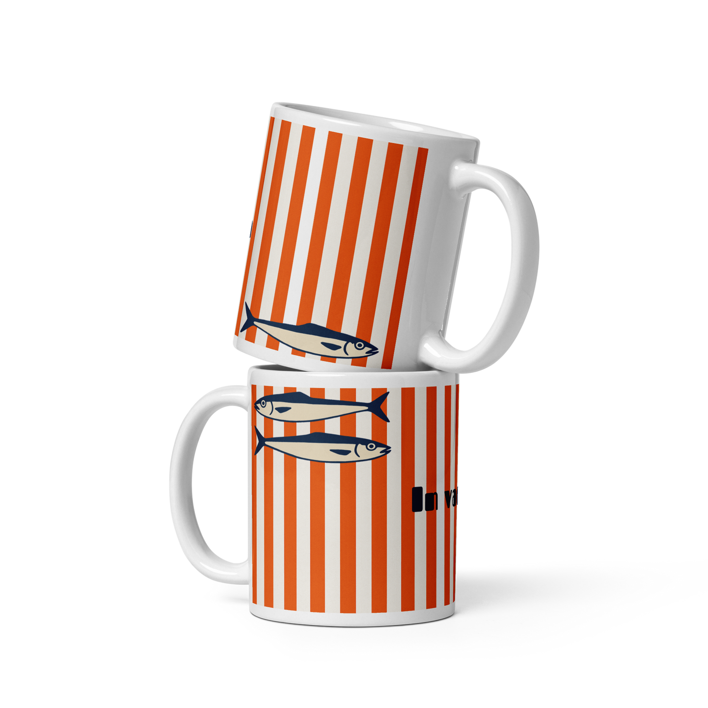 In Vacanza Mug – Stripes & Fish Escape