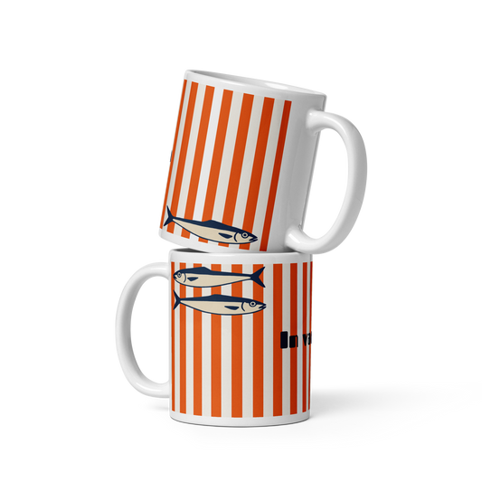In Vacanza Mug – Stripes & Fish Escape