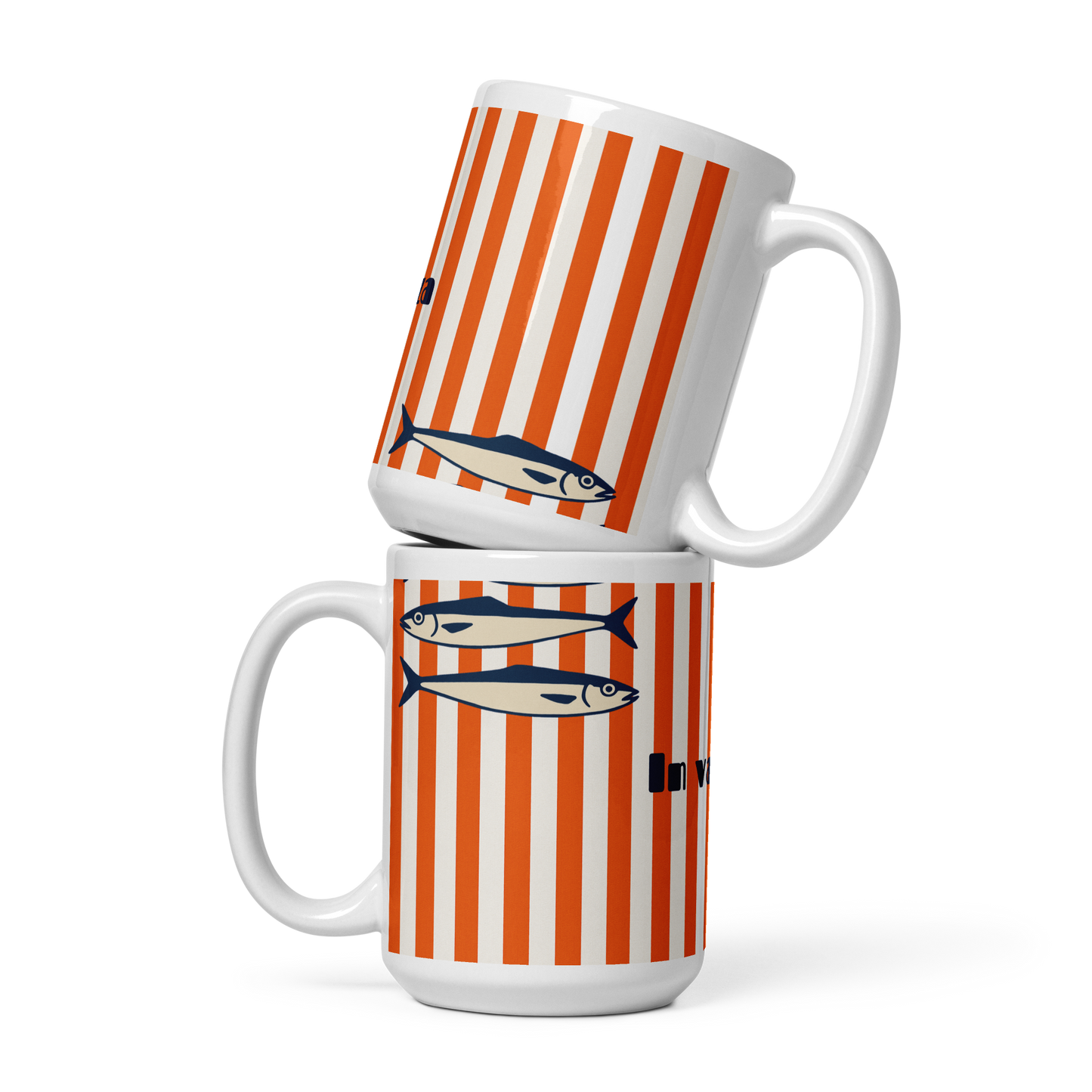 In Vacanza Mug – Stripes & Fish Escape
