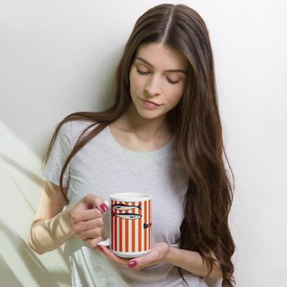 In Vacanza Mug – Stripes & Fish Escape
